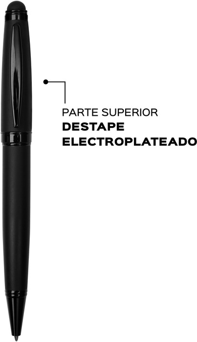 BOLIGRAFO METALICO CON CUERPO ACABADO MATE CLIP Y PUNTA METALICO D190